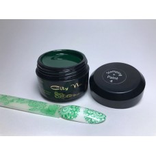 Гель краска для стемпинга STAMPING + PAINT 4 зеленая
