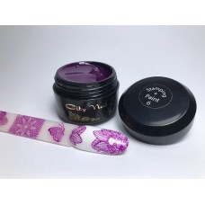 Гель краска для стемпинга STAMPING + PAINT 6 фиолетовая