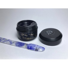 Гель краска для стемпинга STAMPING + PAINT 5 синяя