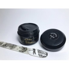 Гель краска для стемпинга STAMPING + PAINT 1 черная
