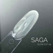 Гель лак Кошачий глаз 09 Saga Professional GLOW CAT 9 мл