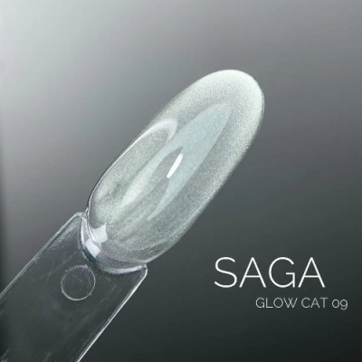 Saga Professional Гель-лак Кошачий глаз GLOW CAT №01 9 мл 09