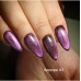 Темно-синий кошачий глаз гель-лак Аврора cat eye AVRORA City Nail №2 Малиновый