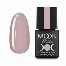 Гель-лак MOON FULL color Gel polish №601 (бежево-розовый нежный, эмаль), 8 мл