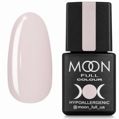 Гель лак Moon Full Fashion color №232 розовый разбеленный, 8 мл.