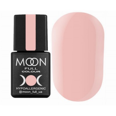 ГЕЛЬ-ЛАК MOON FULL COLOR GEL POLISH №302 (НЕЖНО-РОЗОВЫЙ КРАЙОЛА, ЭМАЛЬ), 8 МЛ