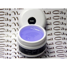 Строительный гель для наращивания ногтей VIOLET ТМ CityNail 50 мл