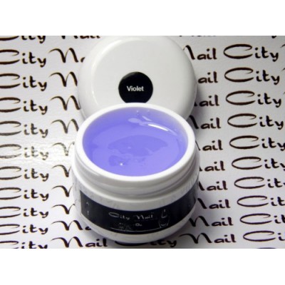 Строительный гель для наращивания ногтей VIOLET ТМ CityNail 30 мл