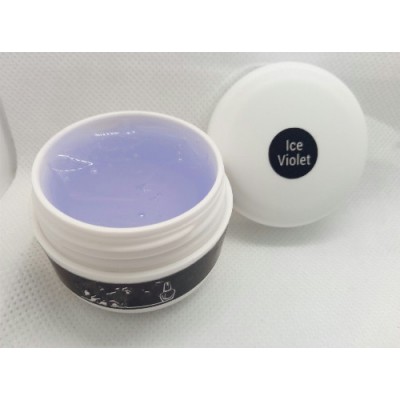 Строительный гель для наращивания ногтей Ice violet (прозрачный) CityNail