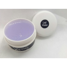 Строительный гель для наращивания ногтей Led violet (прозразный) ТМ CityNail
