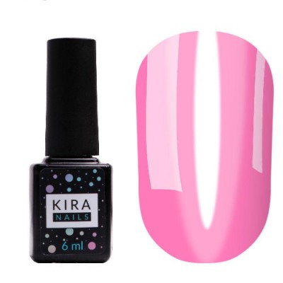 Гель-лак Kira Nails Vitrage №V23 (фуксия, витражный), 6 мл