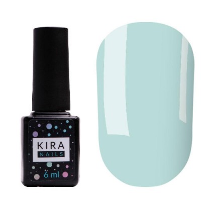 Гель-лак Kira Nails №168 (морська піна, емаль), 6 мл