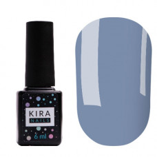 Гель-лак Kira Nails №084 (волошковый, эмаль), 6 мл