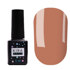 Гель-лак Kira Nails №114 (светло-коричневый, эмаль), 6 мл