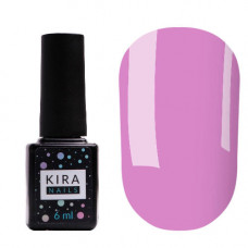 Гель-лак Kira Nails №087 (светло-сиреневый, эмаль), 6 мл