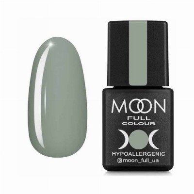 Гель-лак MOON FULL color Gel polish №625 (оливковый серый, эмаль), 8 мл