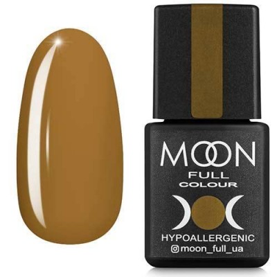 Гель-лак MOON FULL color Gel polish №211 (горчичный, эмаль), 8 мл