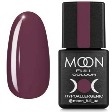 Гель-лак Moon Full Сolor Hypoallergenic Gel Рolish 192 коричнево-серий, 8 мл