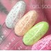 Гель лак ANDIPROF Gel soda 01 белый гель лак с хлопями. 5 мл