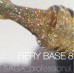 Светоотражающая база для ногтей Saga Fiery Base № 8 золото