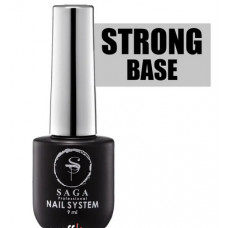 База для ногтей SAGA Professional Rubber Base Strong, 9 мл