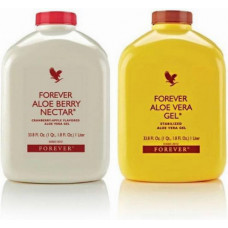 Сок Гель Алоэ Вера и Сок Гель Алоэ Ягодный Нектар Forever Living Products 2шт.