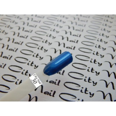 Голубой Гель лак City Nail 6 мл