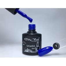 Гель лак синий  City Nail 10 мл
