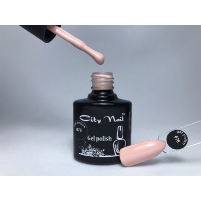 Гель-лак CityNail 676 персиковый 10
