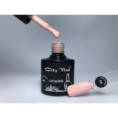 Гель-лак персиковый CityNail 495 10