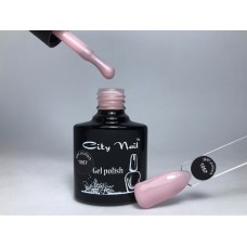 Светло розовый гель лак CityNail 6 мл ( Гель лак полупрозрачный розовый ) арт.Гл1057-6