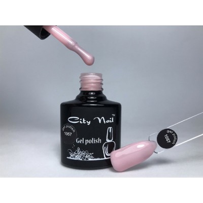 Светло розовый гель лак CityNail 6 мл ( Гель лак полупрозрачный розовый ) арт.Гл1057-6 10