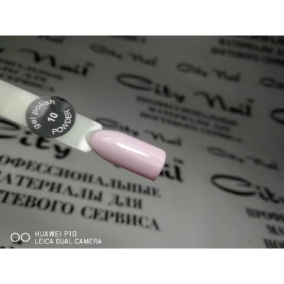 Пудровый гель лак нежно розовый Матовый
