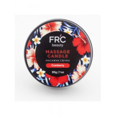 Свеча массажная French Beauty Cranberry, 30 мл (Клюква) SPA уход за руками Массажные свечи для маникюра