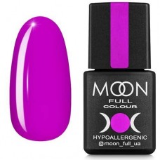 Гель-лак Moon Full Сolor Hypoallergenic Gel Рolish 163 ярко-сиреневый, 8 мл