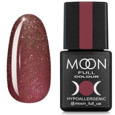 Гель-лак MOON FULL color Gel polish №320 (темно-розовый винтажный с мелким шиммером), 8 мл Shimmer гель лак