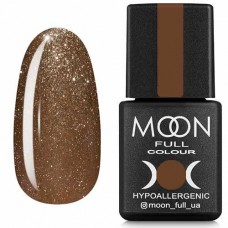 Гель-лак Moon Full Сolor Hypoallergenic Gel Рolish 321 золотисто-бежевий с мелким шимером, 8 мл