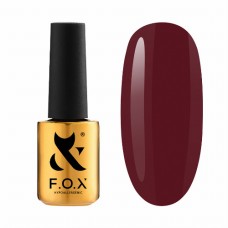 Гель-лак F.O.X Spectrum 076 бордовый, 7 ml