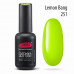 Неоновый гель-лак PNB № 251 Lemon Bang mini, 4 мл