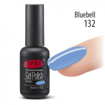 Гель-лак PNB 132 Bluebell (Темный голубой)