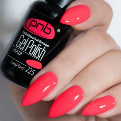 Гель-лак PNB №225 Coral Reef 8 мл