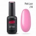 Гель-лак PNB 218 Pink Lace (Светло-розовый), 8 мл