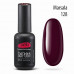 Гель-лак PNB № 128 Marsala (марсала, эмаль), 8 мл