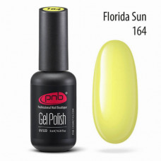 Гель-лак PNB 164 Florida Sun (Лимонно-желтый), 8 мл