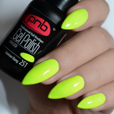 Неоновый гель-лак PNB № 251 Lemon Bang mini, 4 мл