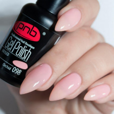 Гель-лак PNB 098 Orchid (нюдовый розовый, эмаль), 8 мл