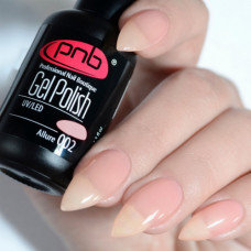 Гель-лак PNB № 002 Allure, 8 мл светло-розовый
