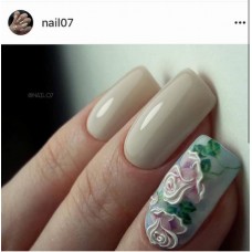 Слайдер-дизайн Fashion nails 3D Crystal - 3D наклейка на ногти - розы