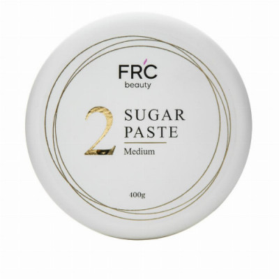 ПАСТА ДЛЯ ШУГАРИНГА FRC BEAUTY SUGAR PASTE SOFT 3, 800 г 400, Средняя