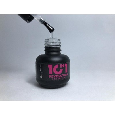 Гибрид база для маникюра + Гибридный гель для ногтей CityNail 10in1 Revolution Hybrid Gel 15мл